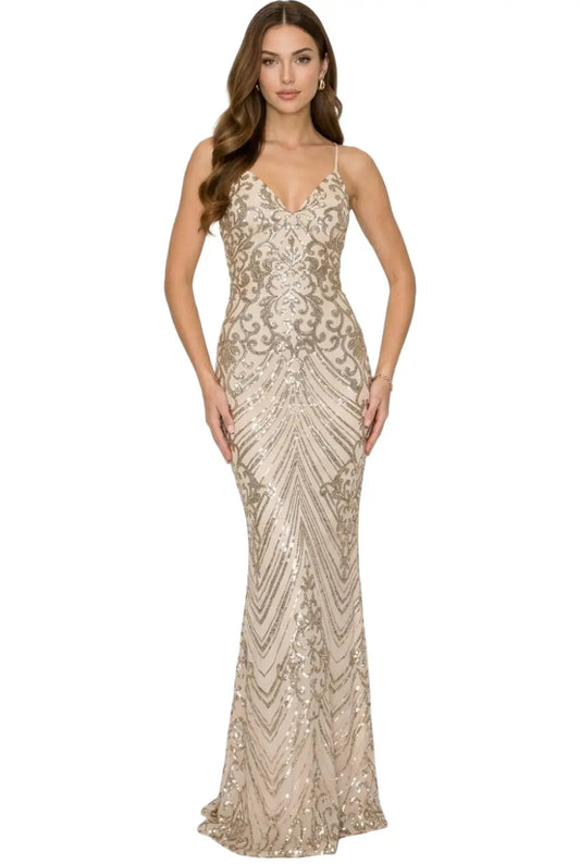 Vestido para grado de noche - Ref: CD30177-310