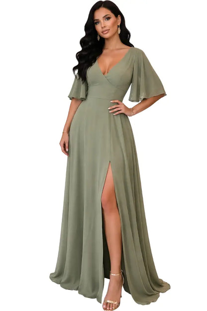 Vestido para matrimonio curvy - MF25297P-290
