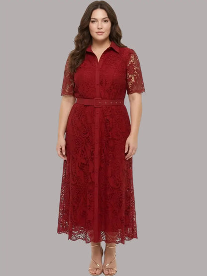 Vestido corto plus con piedra - Ref: 0197-220