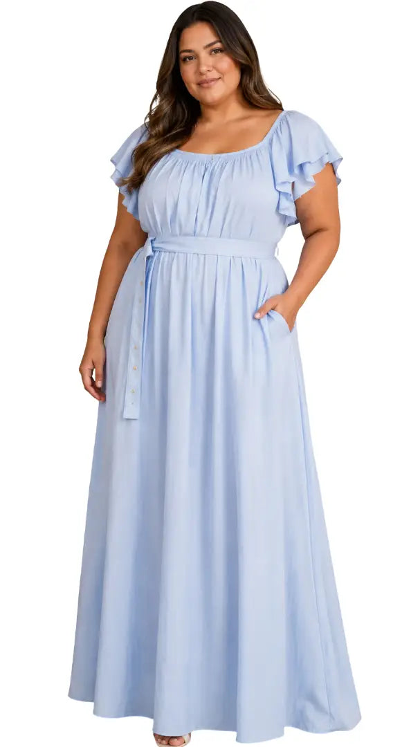 Vestido plus estilos frescos para reuniones familiares - Ref: 21107183-230