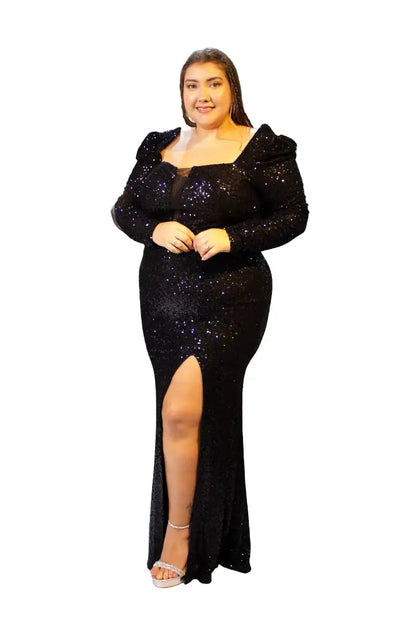 Vestido plus mujer - Adara