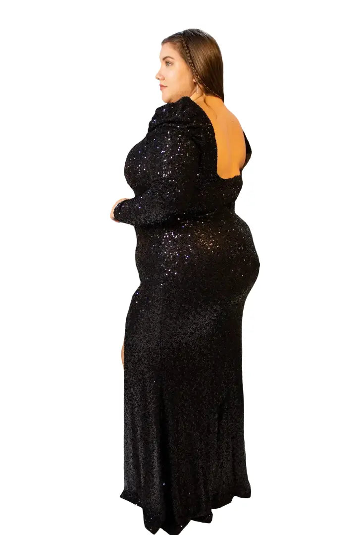 Vestido plus mujer - Adara