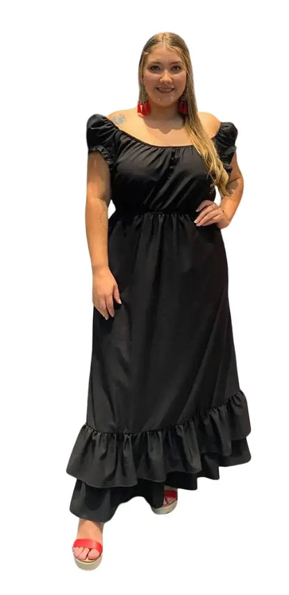 Vestido plus mujer - Adela