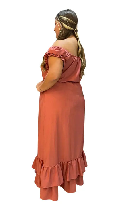 Vestido plus mujer - Adela