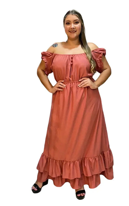 Vestido plus mujer - Adela