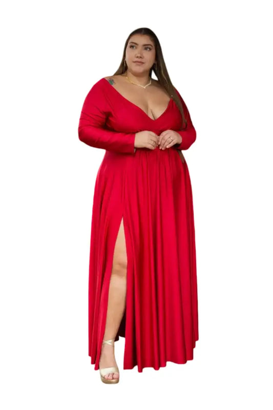 Vestido plus mujer - Berta