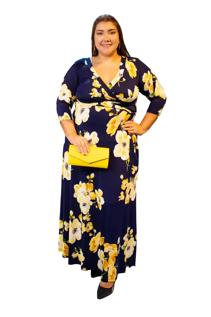 Vestido plus mujer - Naia