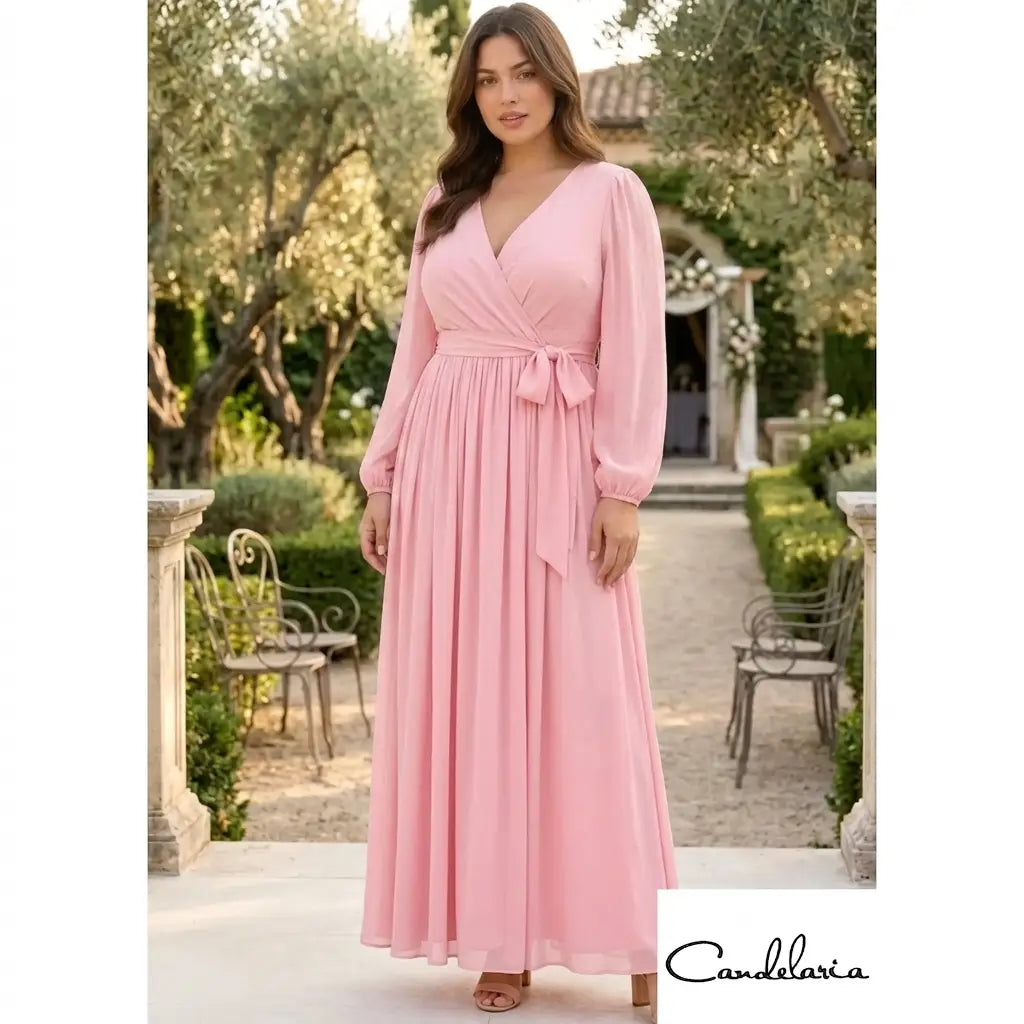 Vestido romántico plus - Ref: DM4901-280