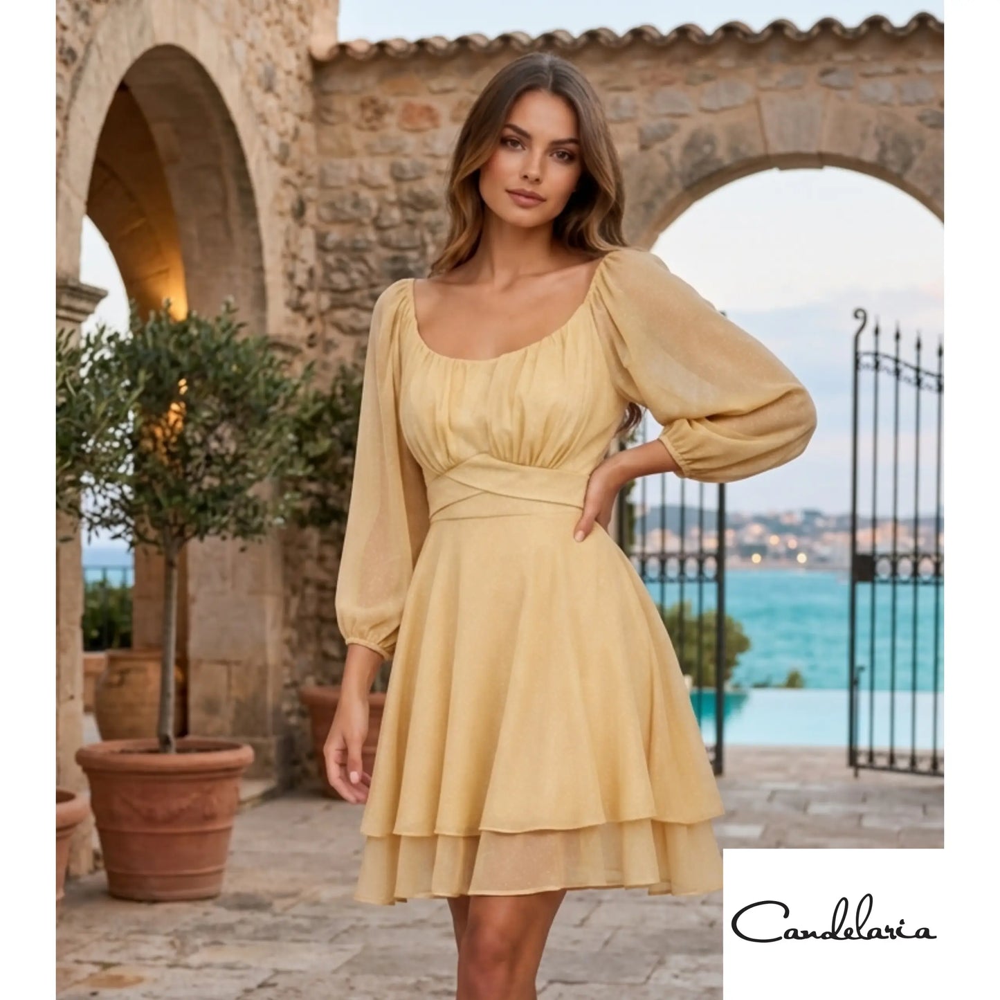 Vestidos con escarcha - Ref: 3103-210