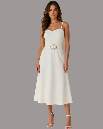 Vestidos con hebilla en la cintura - Ref: 1154140-180