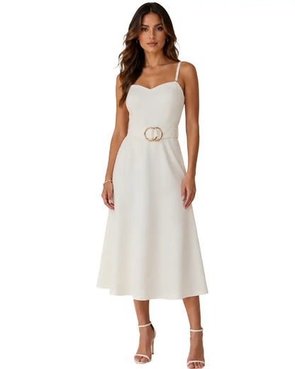 Vestidos con hebilla en la cintura - Ref: 1154140-180