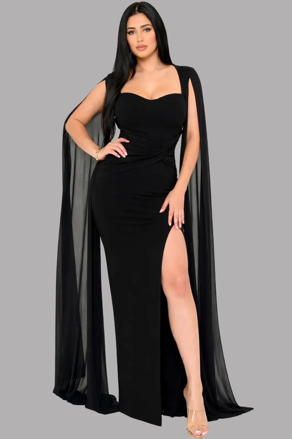 Vestido de noche elegante - Ref: SDM2101HP-275