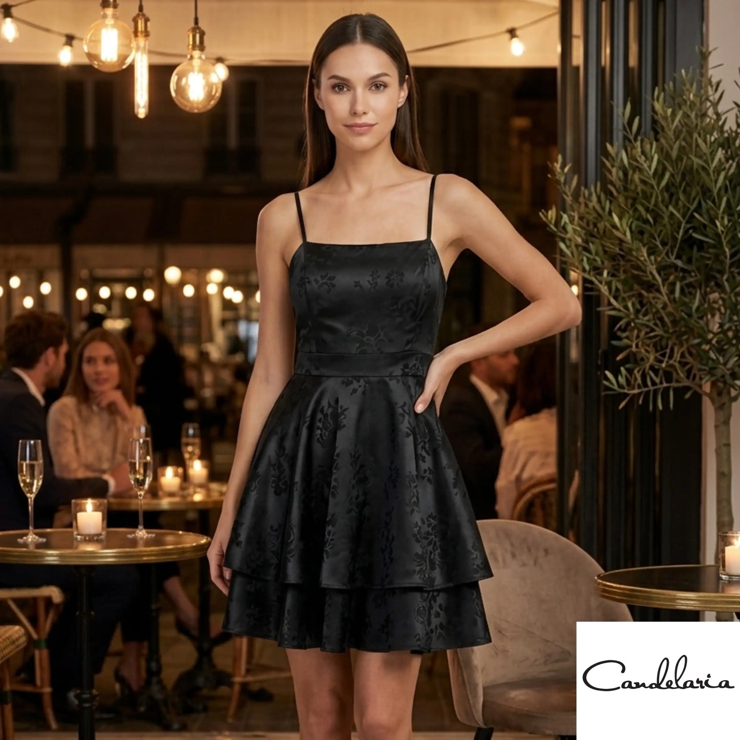 Vestidos elegantes cortos - Ref: OD2775S - 200
