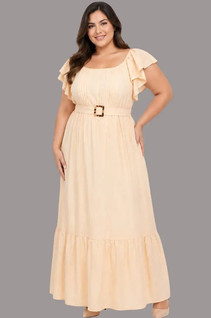 Vestidos plus largos bonitos - Ref: 211077183-230