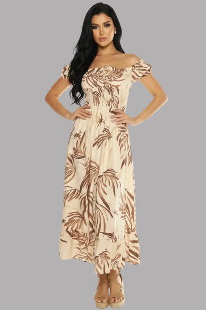 Vestido tipo campesino