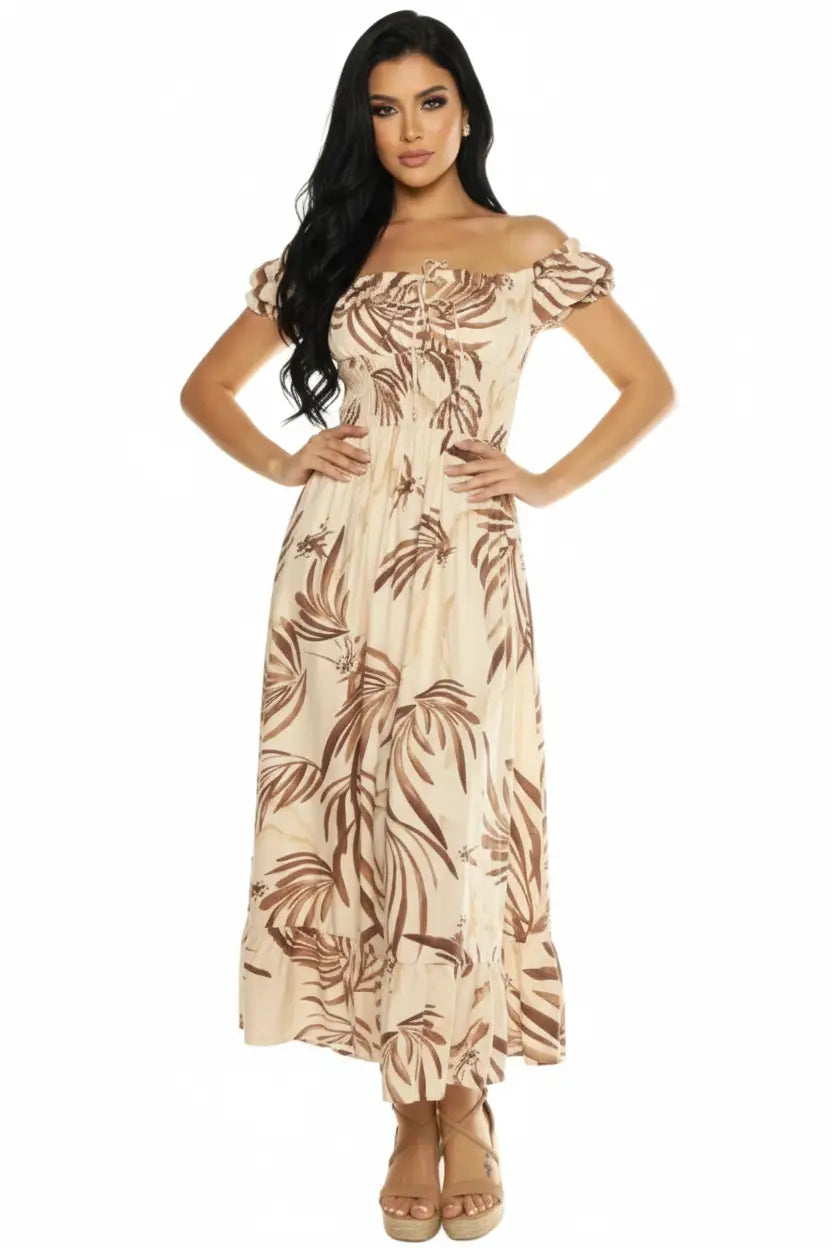 Vestido tipo campesino