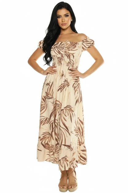 Vestido tipo campesino