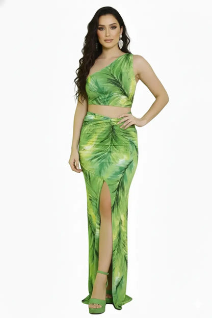 Vestido tropical