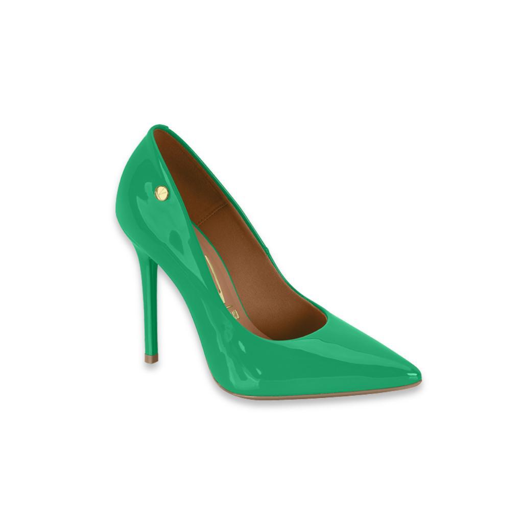 STILETO VERDE VERNIZ PREMIUM