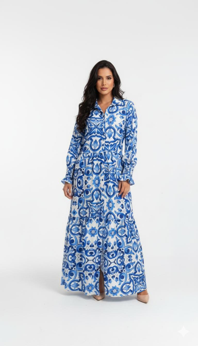 Vestido plus mujer - Carolina