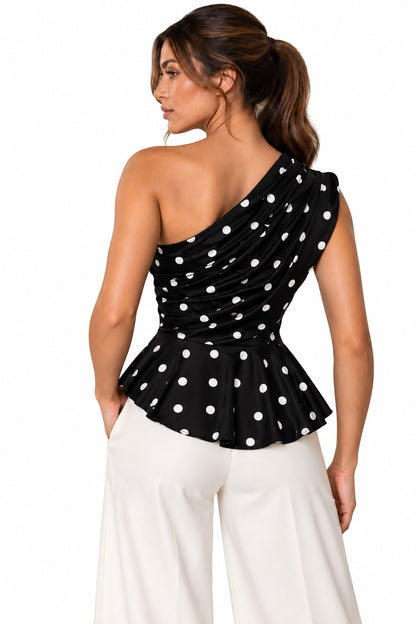 BLUSA PICAPIEDRA LUNARES T. S
