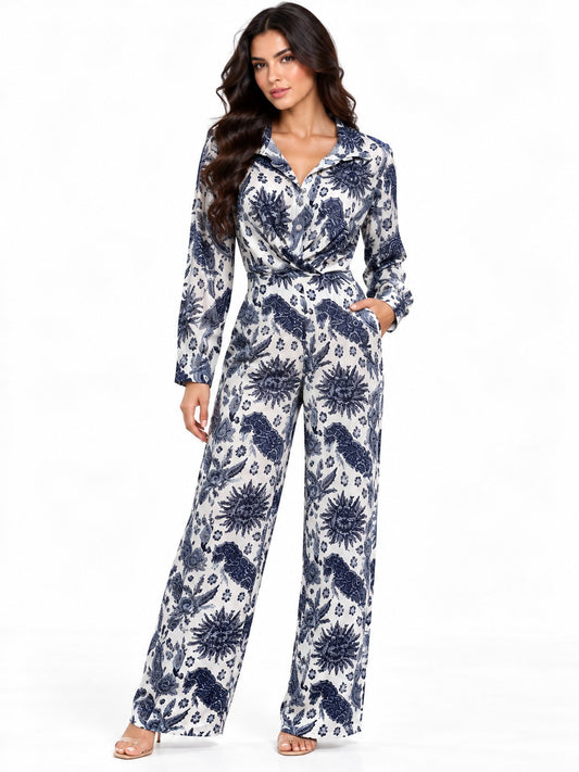 C ASULA ENTERIZO SOLES AZULES M/L  S