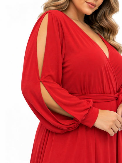 CASUAL VL.FE. LYCRA M/L  ROJO  XL
