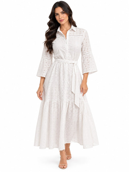 CASUAL   VL.M/L OJALILLO BLANCO   12