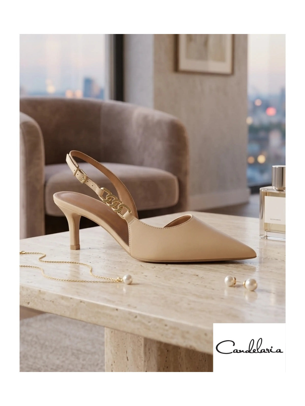 Stiletto casual femenino - Ref: 14561047286