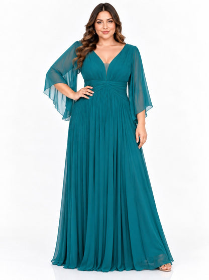 ENTERIZO L. M3/4 JASPIADO  VERDE  XL