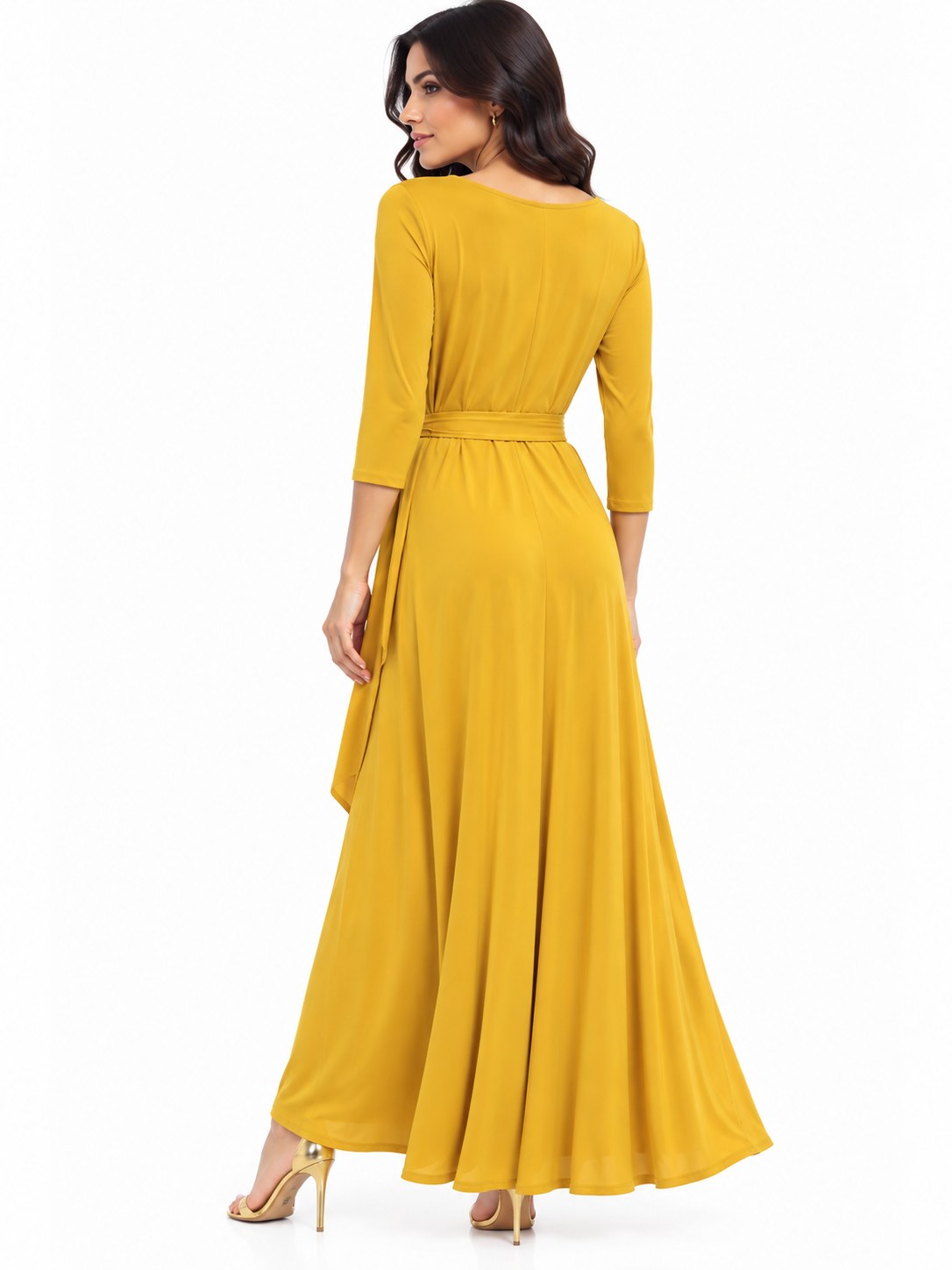 GLAM VL.FE.M3/4 LYCRA AMARILLO     S