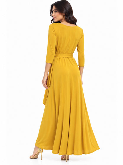 GLAM VL.FE.M3/4 LYCRA AMARILLO     S