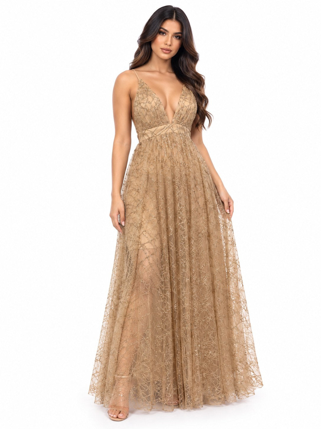 V-L. TULL BRILLO DORADO    L