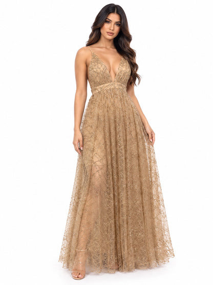 V-L. TULL BRILLO DORADO    L