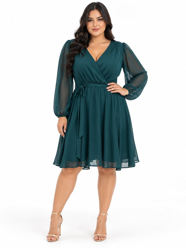 VC. M/L SEDA ANCHO VERDE   3XL