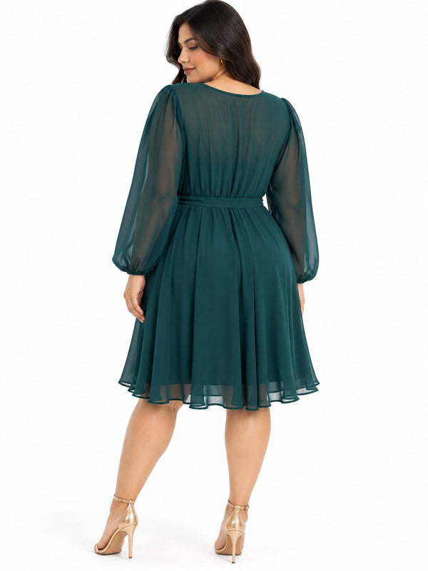 VC. M/L SEDA ANCHO VERDE   3XL
