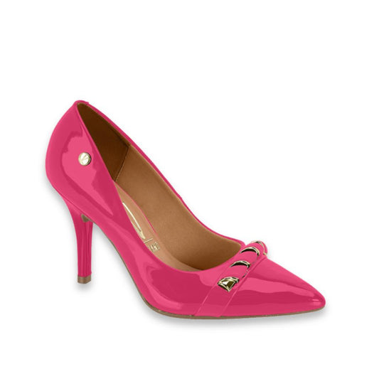 STILETO FUCSIA VERNIZ PREMIUM