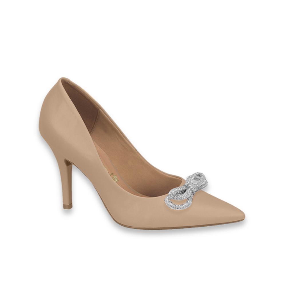 STILETO BEIGE PELICA