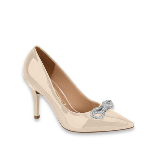 STILETO BEIGE VERNIZ PREMIUM