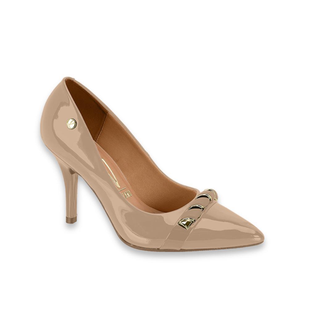 STILETO BEIGE VERNIZ PREMIUM